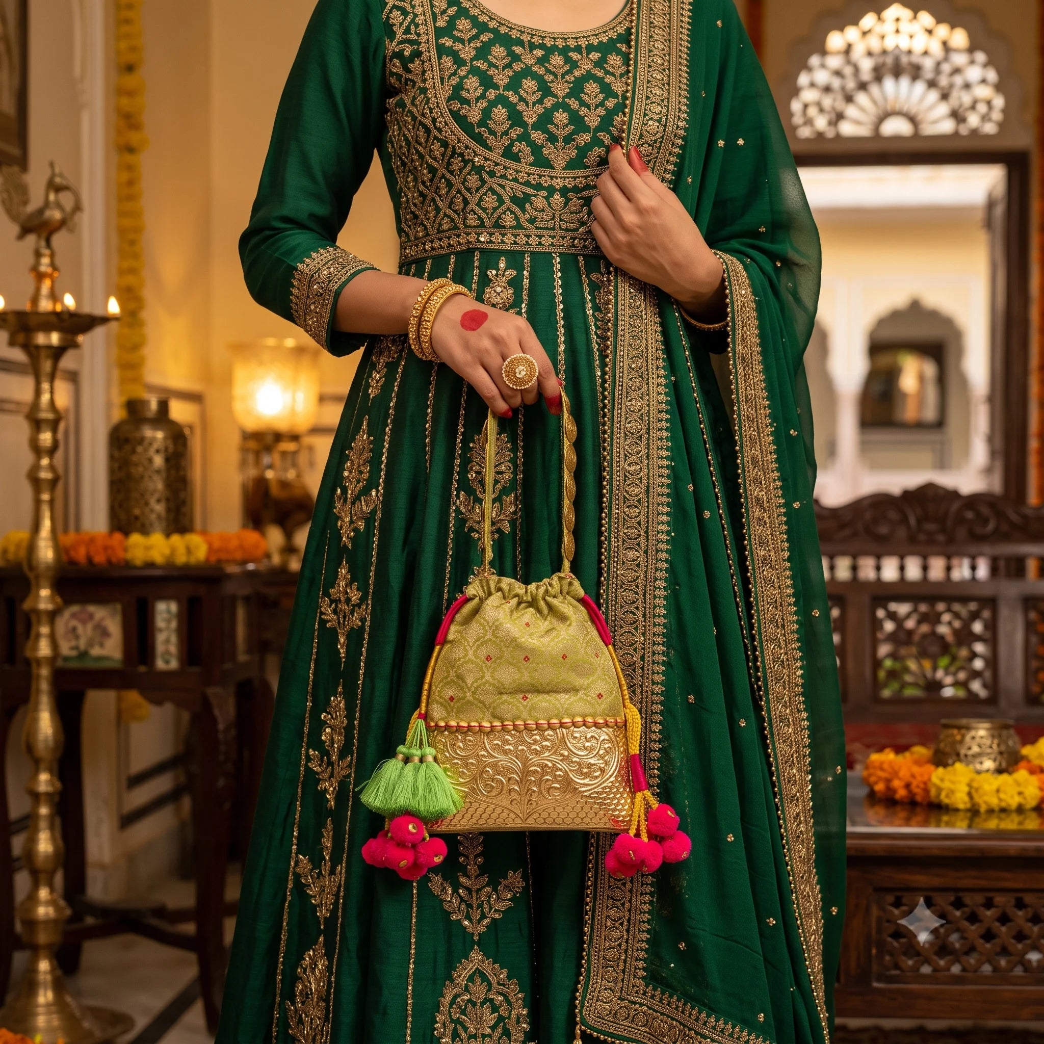 Rajwadi Banjara Embellished Bag