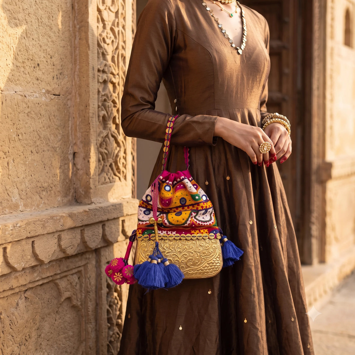 Rangila Banjara Embroidered Bag