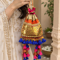 Rangoli Royale handcrafted potli